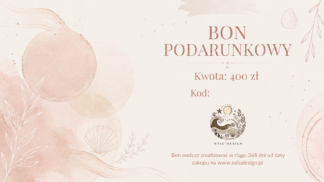 Bon podarunkowy 400 zł